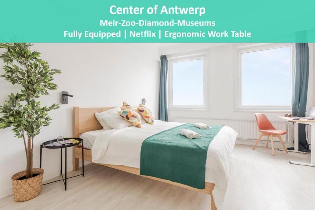 شقة Center Of Antwerp, Fully Equipped, Train Station المظهر الخارجي الصورة